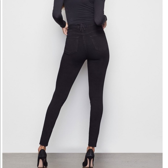 GOOD AMERICAN🔴Good Legs Crop Size 00/25 - Picture 1 of 8